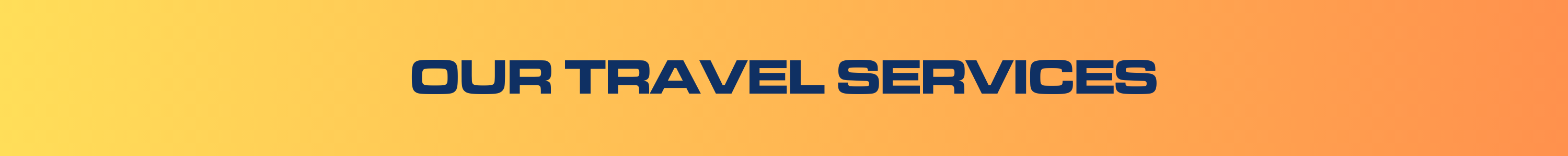 Our Travel Services